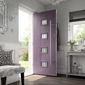 Purple Composite Door