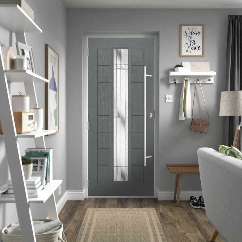 Light Grey Composite Door