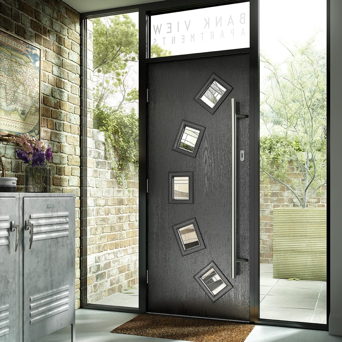 Grey Composite Door