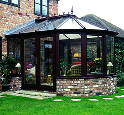 coloured conservatory
