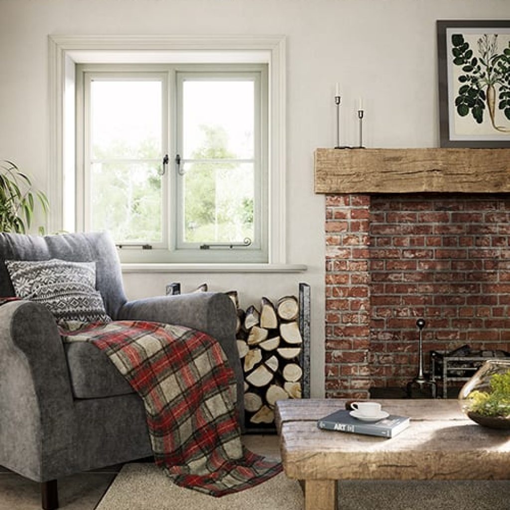 Flush Sash White Windows
